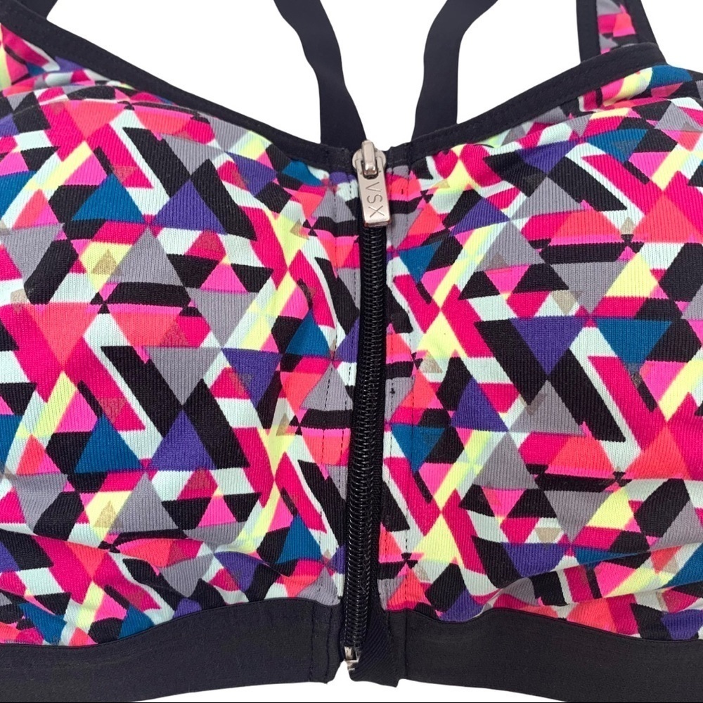 Victoria’s Secret X Sport Geometric Sports Bra 34D - Picture 2 of 9